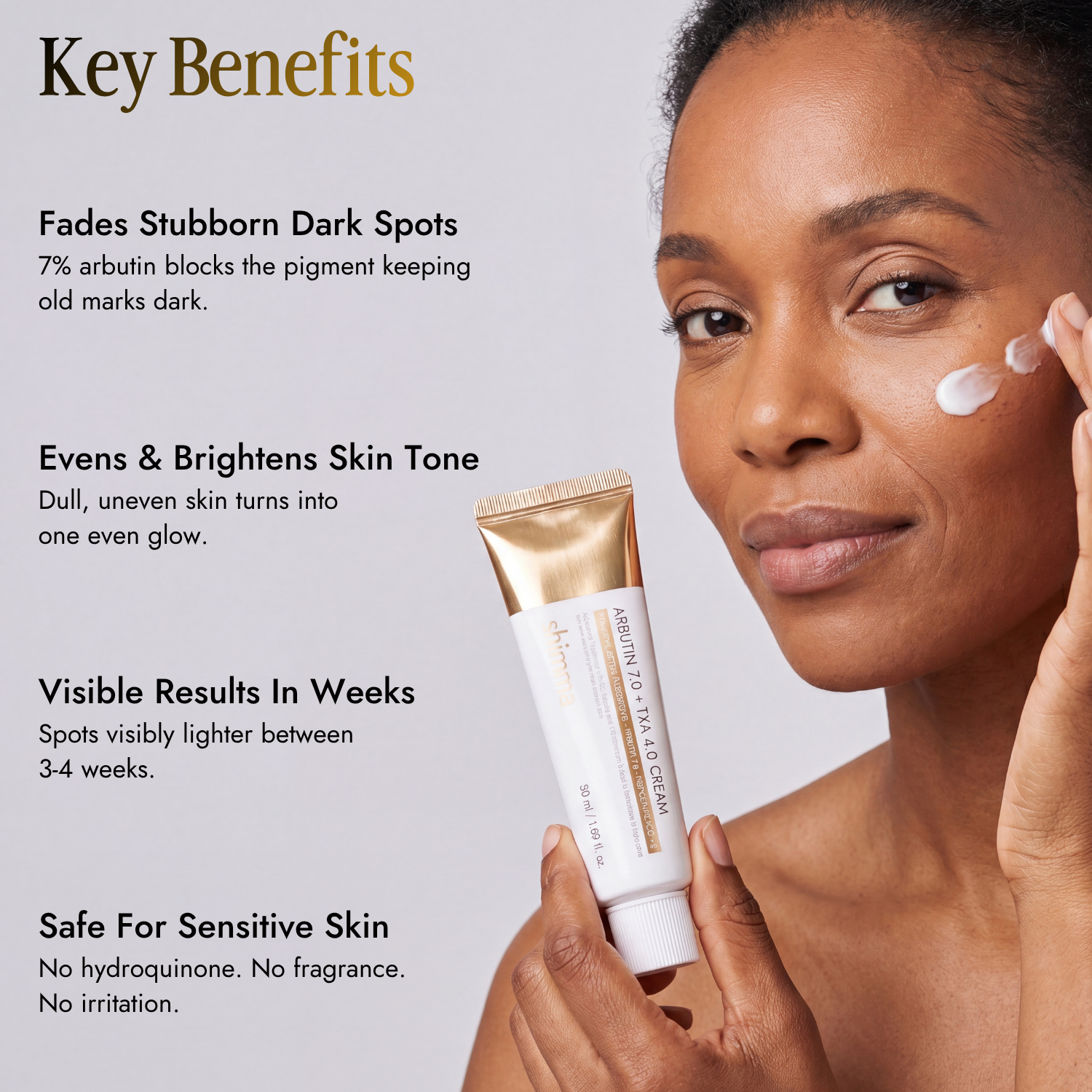 Shimma™ Arbutin 7% + Txa Acid 4% Cream